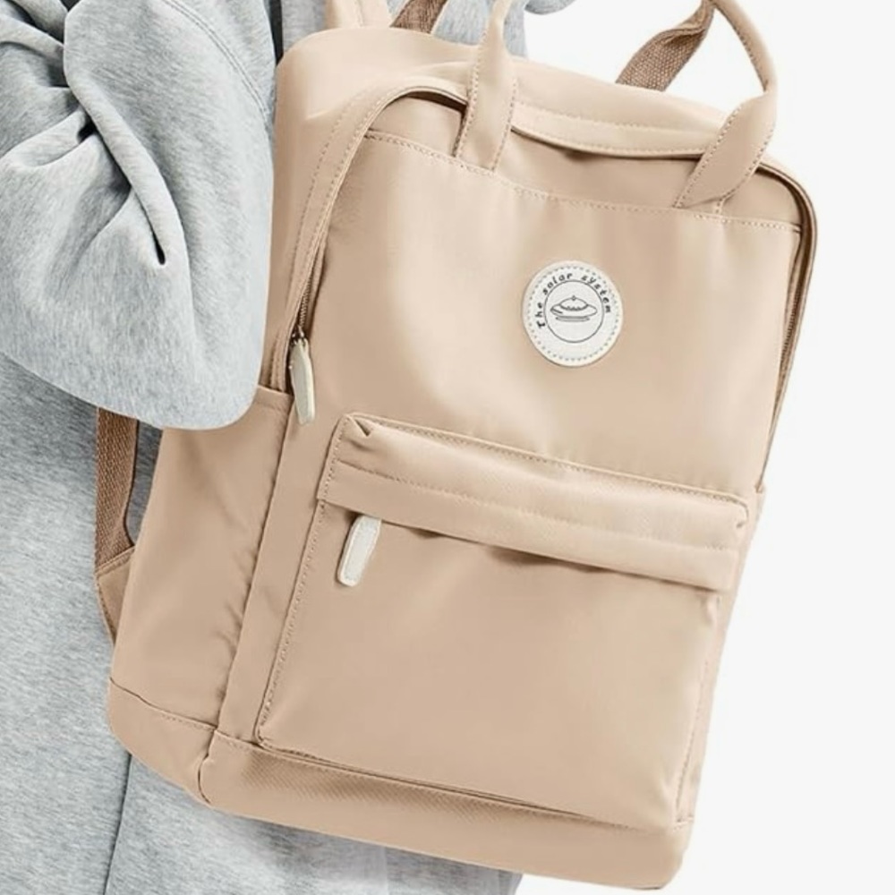 🆕 stylish tan backpack - Picture 7 of 9